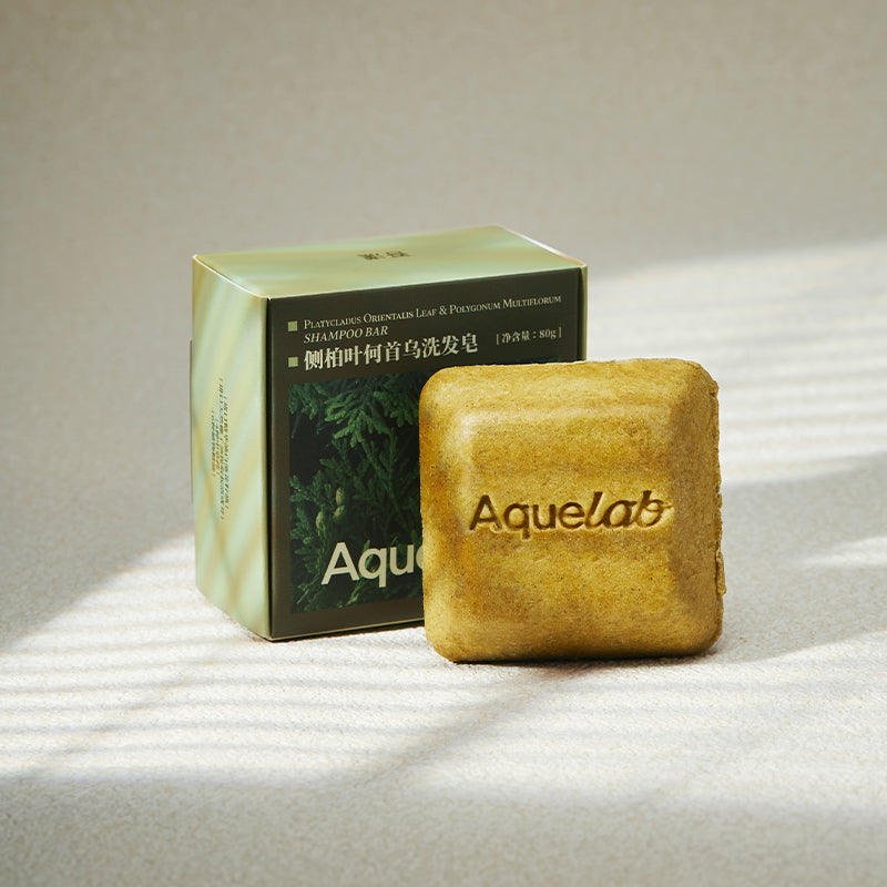 Oriental Arborvitae Leaf & Fo-Ti Root Shampoo Bar