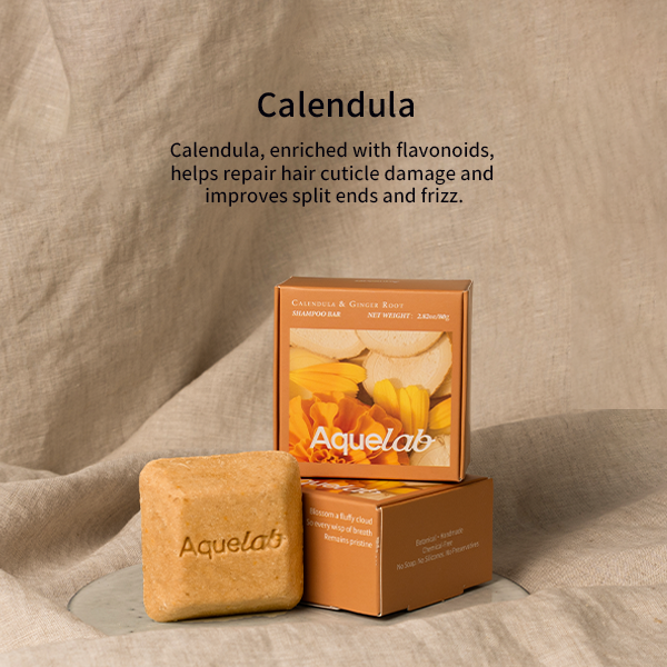 Aquelab Calendula & Cinger Root Shampoo Bar
