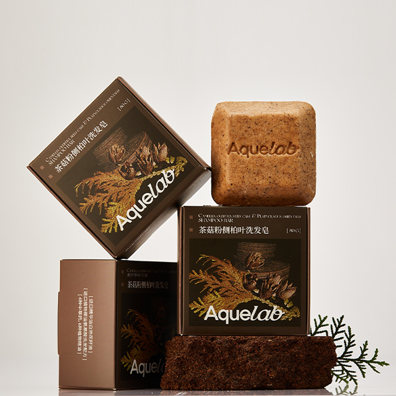 Tea Seed Meal & Oriental Arborvitae Leaf Shampoo Bar