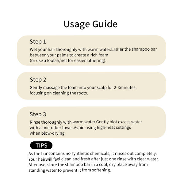 Aquelab Calendula & Cinger Root Shampoo Bar
