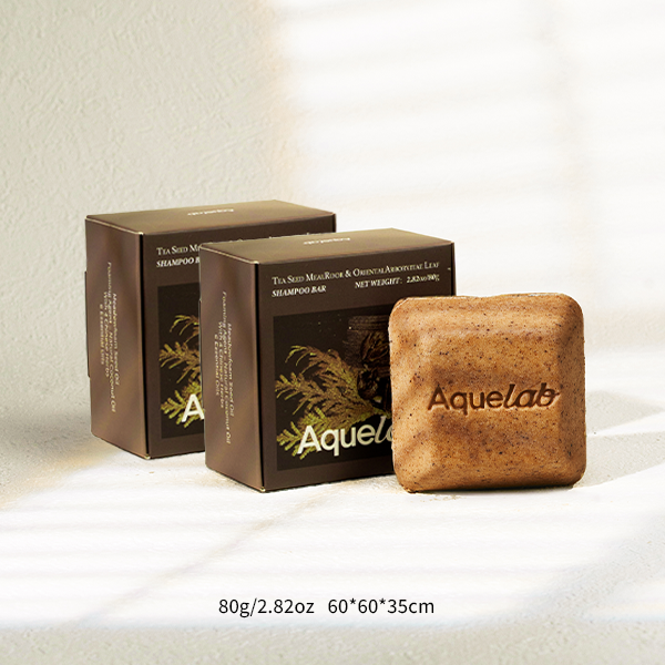 Aquelab Tea Seed Meal & Oriental Arborvitae Leaf Shampoo Bar
