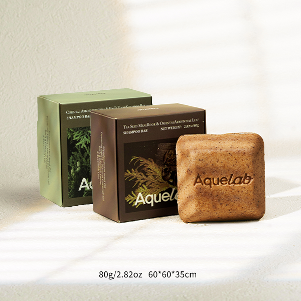 Aquelab Herbal Shampoo Bar Naturally Handcrafted Soap, Free from Chemical Additives