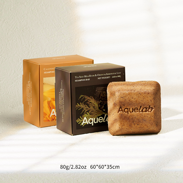 Aquelab Herbal Shampoo Bar Naturally Handcrafted Soap, Free from Chemical Additives